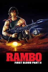 Sylvester Stallone - Промо стиль и постеры к фильму "Rambo: First Blood Part II (Рэмбо: Первая кровь 2)", 1985 (10хHQ) 4510jLFJ