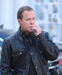 Kiefer Sutherland - 24 Live Another Day On Set - March 9, 2014 - 55xHQ 6m910EUS