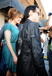 Jennifer Lopez, Marc Anthony - Leaving the set of The Back-Up Plan Los Angeles 2009.05.13 - 15xHQ FXfV5izD