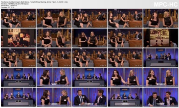 Kat Dennings & Beth Behrs - Tonight Show Starring Jimmy Fallon - 9-28-15