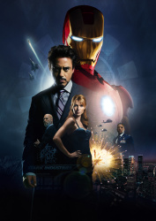 Robert Downey Jr., Jeff Bridges, Gwyneth Paltrow, Terrence Howard - промо стиль и постеры к фильму "Iron Man (Железный человек)", 2008 (113хHQ) NR4ab1hm