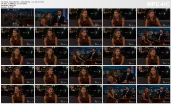 Alicia Vikander - Jimmy Kimmel Live - 2-9-16