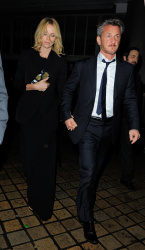 Charlize Theron and Sean Penn - seen leaving Royal Festival Hall. London - February 16, 2015 (153xHQ) UcOcvRuP