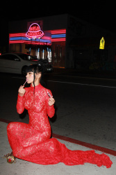 Bai Ling - going to a Valentine's Day party in Hollywood - February 14, 2015 - 40xHQ GS3NRNK9