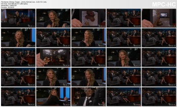 Chrissy Teigen - Jimmy Kimmel Live - 2-23-15 (LEGGY)