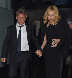 Charlize Theron and Sean Penn - seen leaving Royal Festival Hall. London - February 16, 2015 (153xHQ) RKMhDFVk