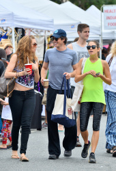 Ian Somerhalder & Nikki Reed - at the farmer's market in Sherman Oaks (July 20, 2014) - 152xHQ U8tNFhV8