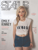 Emily Kinney - Status Magazine - May 2014
