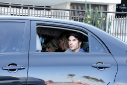 Ian Somerhalder - waves to photographers as he arrives at a private party in Rio - June 01, 2012 - 7xHQ ZOTRM3IC